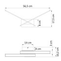 LED-Chrom-Metall-futuristische integriert gilt - Yuna