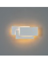 Dreiteilige weiße Design LED Wandlampe - Trio
