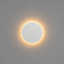 Runde weiße Wand glatt gilt - Lunar