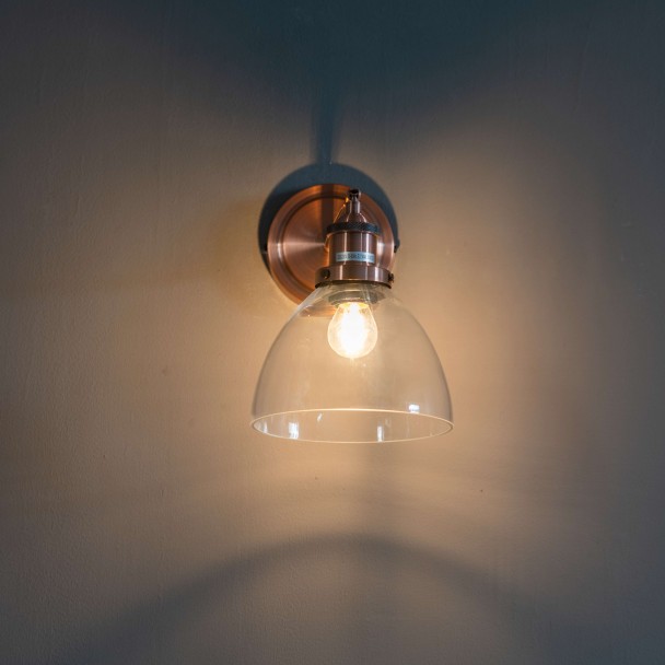 E27 Kupfer gilt - Flavia