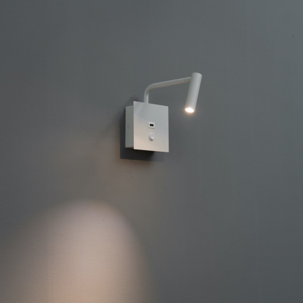 Praktische und moderne LED-Leselampe und...