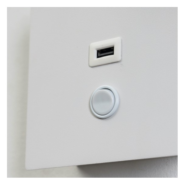 Praktische und moderne LED-Leselampe und...