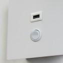 Praktische und moderne LED-Leselampe und integrierter USB-Anschluss - Miami