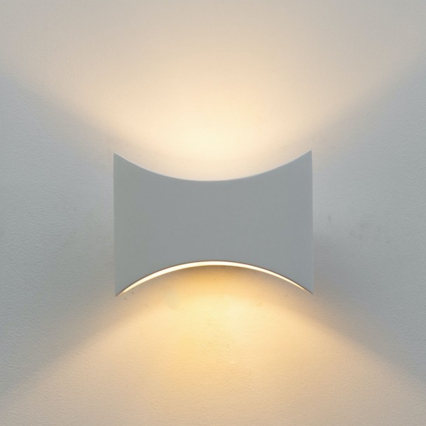 Ultra-Design Wandleuchte weiß