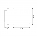 Sehr einfache Design-LED-Wandleuchte