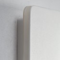 Moderne quadratische Wandleuchte weiß