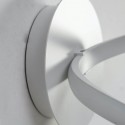 Weiße Design-Wandleuchte