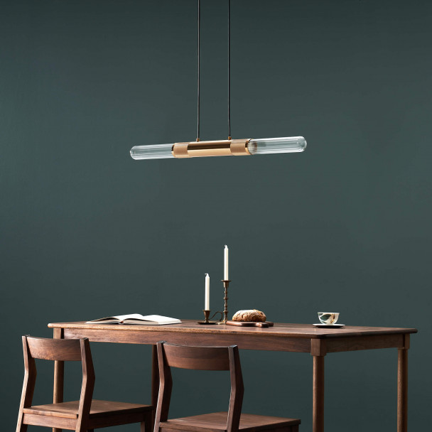 Minimalistische Hängeleuchte Chic Glas