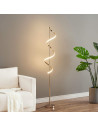 Große LED-Wasserfall-Lampe Goldene Spirale - Simaria