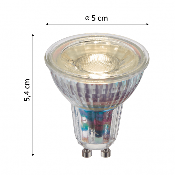 LED-Glühbirne 5W Warmweiß