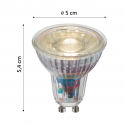 LED-Glühbirne 5W Warmweiß