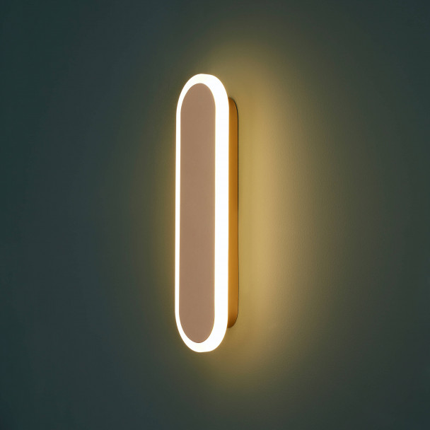 LED-Wandleuchte aus Aluminium.