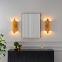 Goldene Wandleuchte Option elegant und preiswert - Rosela