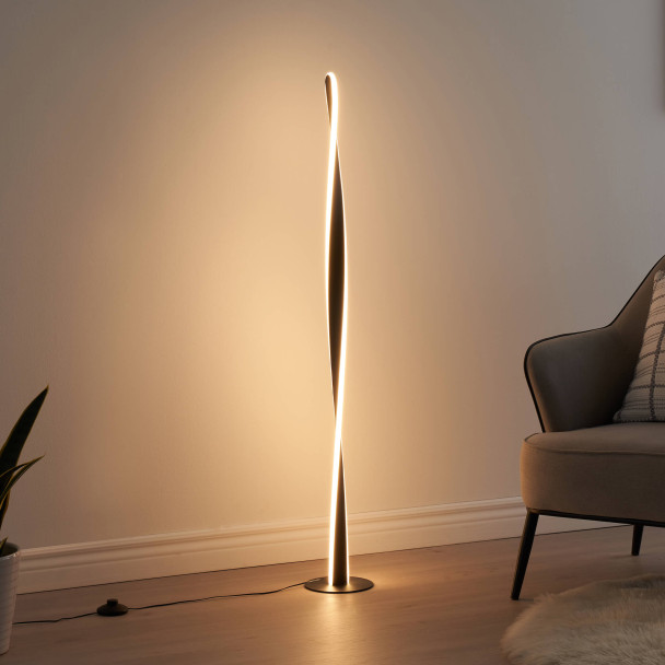 Schwarze Stehlampe - Mazen
