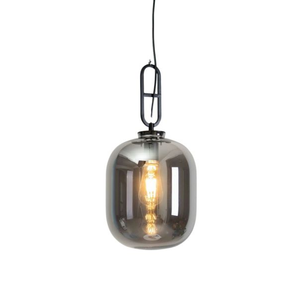 Design Hängeleuchte Jar aus Rauchglas - Tamale