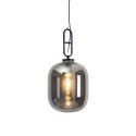 Design Hängeleuchte Jar aus Rauchglas - Tamale