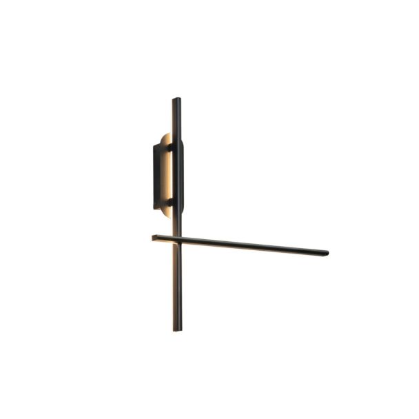 Wandleuchte minimalistisches Design in schwarz - Taranto