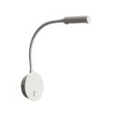 Weiße verstellbare LED-Leselampe - Norma