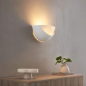Weiße LED-Wandleuchte moderne Deko - Gillian