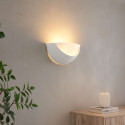 Moderne weiße LED-Wandleuchte - Gillian