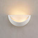 Weiße Halbmond-Wandleuchte sanftes Licht - Gillian