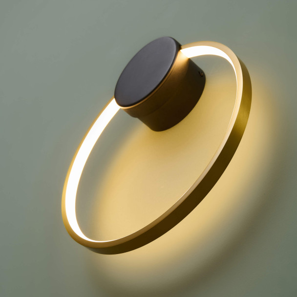 Goldene LED-Wandleuchte modernes Dekor - Alisa