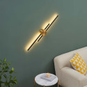 Elegante goldene LED-Wandbeleuchtungseffekt - Pia