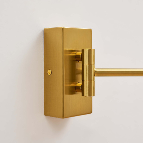 Innere Struktur goldene LED-Wandleuchte - Rimio