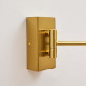 Innere Struktur goldene LED-Wandleuchte - Rimio
