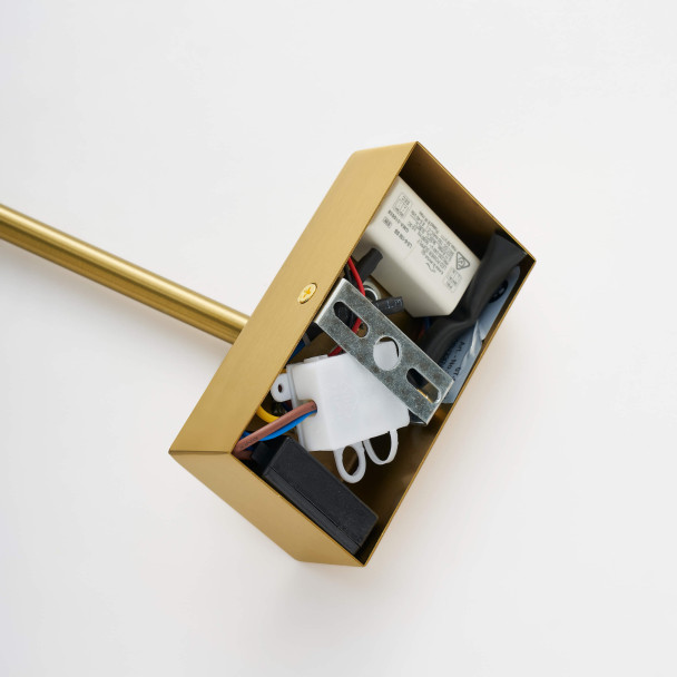 Innere Struktur goldene LED-Wandleuchte - Rimio
