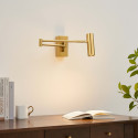 Goldene LED-Wandbeleuchtung sanftes Licht - Rimio