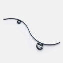 Moderne elegante wellenförmige LED-Wandleuchte - Curva