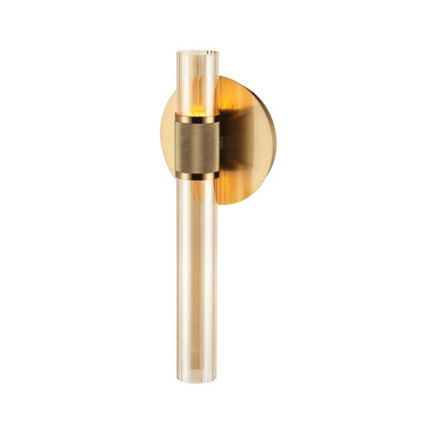 Schicke edle goldene wandleuchte - Cyllia