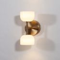Schlichte goldene wandleuchte ideal für schlafzimmer oder eingangsbereich - Nysséa