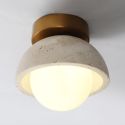 Travertin wandleuchte edles design - Pietra