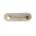 Elegante alabaster wandbeleuchtung gold - Calizia
