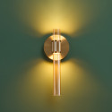 Goldene designer wandleuchte luxuriöser stil - Cyllia