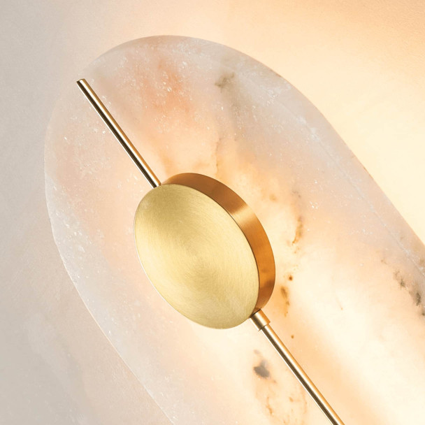 Moderne alabaster wandbeleuchtung - Calizia