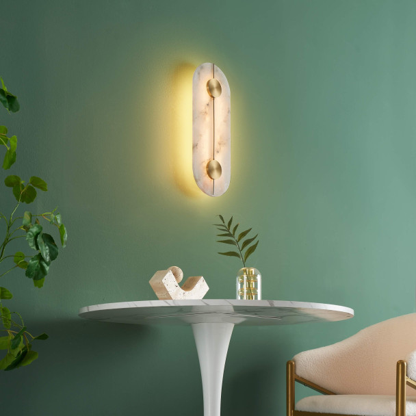 Wandleuchte aus alabaster - Calizia