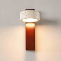 Travertin wandleuchte modernes design - Fiorenzo