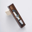 Travertin holz wandbeleuchtung chic - Fiorenzo