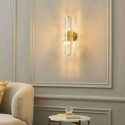 Schicke goldene wandleuchte - Daryna