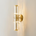 Goldene wandleuchte wandmontiert zeitgenössischer stil - Daryna