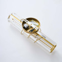 Goldene wandleuchte aus glas - Daryna