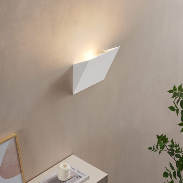 Weiße wandleuchte modern - Norys