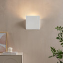 Weiße wandleuchte klares design - Norys