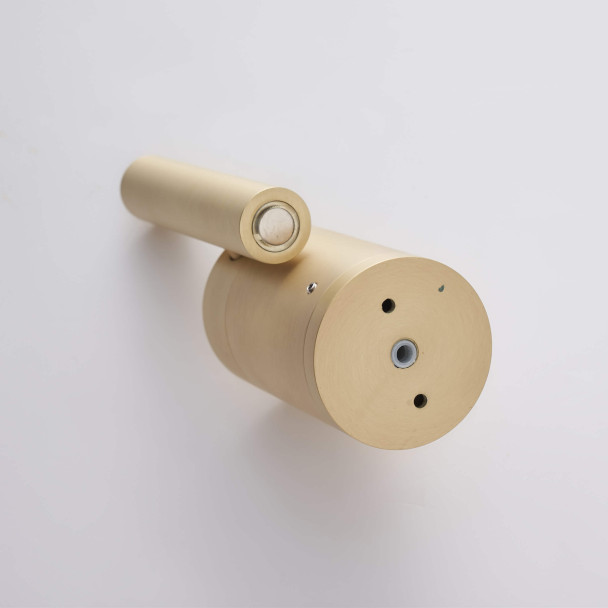 Goldene Design-Leseleuchte - Isévia