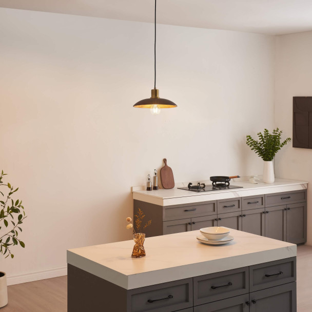 Warme Wohnzimmer Pendelleuchte - Yuli