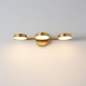 Goldene Wandbeleuchtung praktisch Arbeitsfläche - Syloria