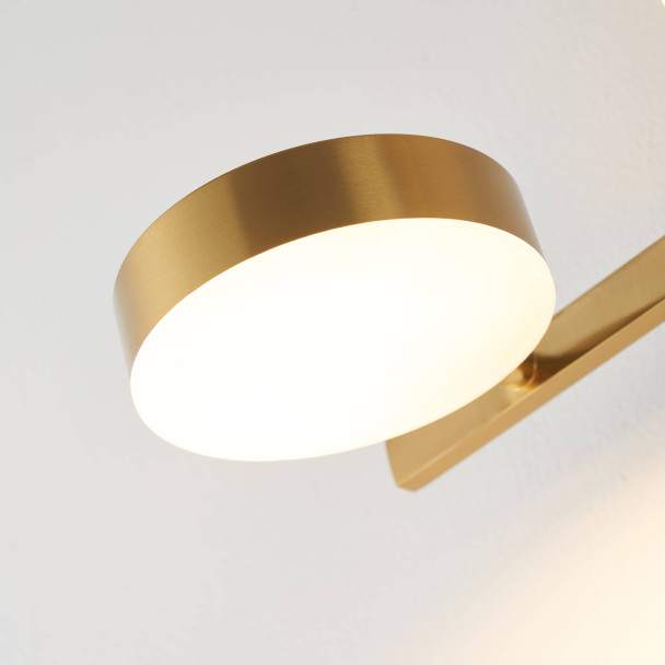 Goldene Wandbeleuchtung Schlafzimmer Eingang Badezimmer - Syloria